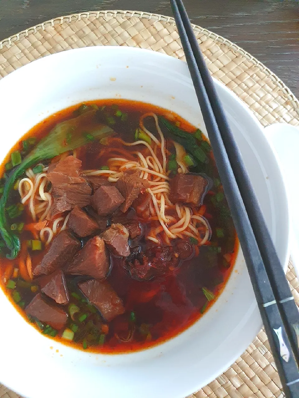 Lamen soup with braised beef|YCさん