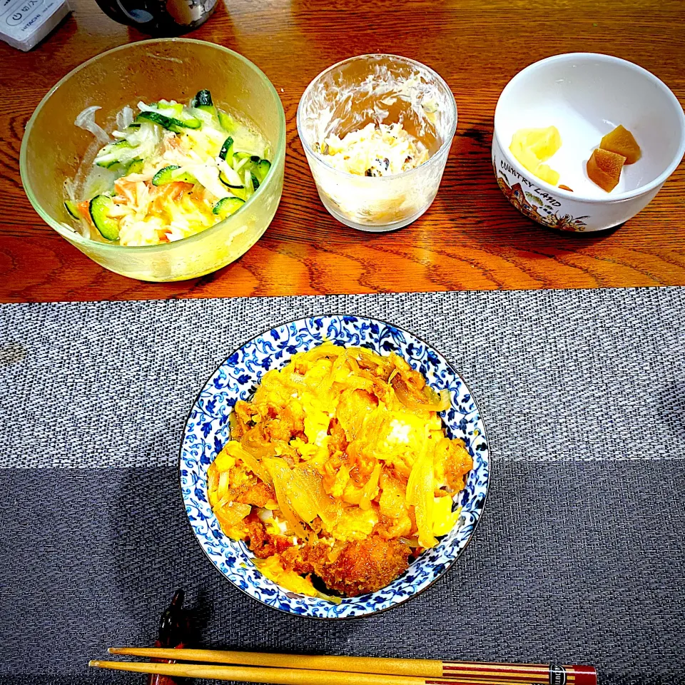 Snapdishの料理写真:カツ天丼|yakinasuさん