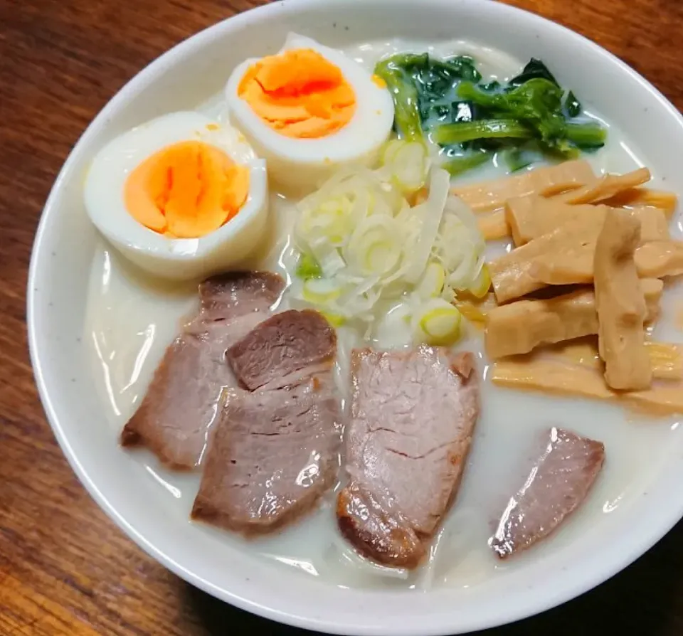 Snapdishの料理写真:ラーメン風にゅうめん|☆ちび☆さん