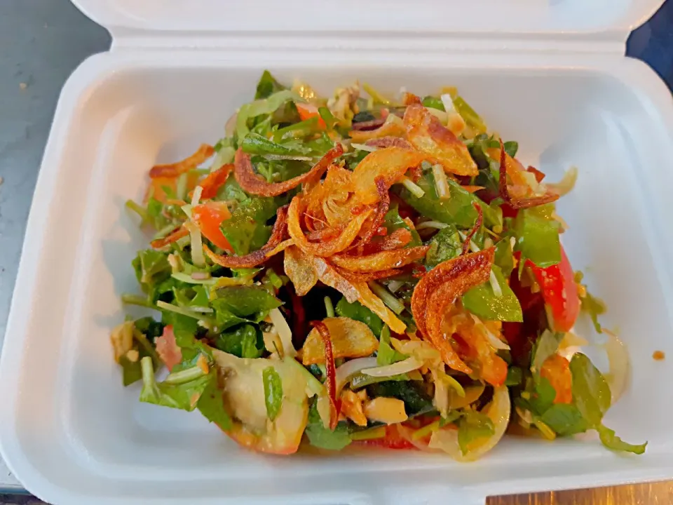 pennywort leaf salad|chef johnさん