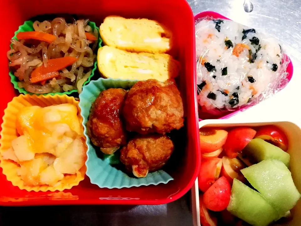 5歳児に捧ぐ保育園のお弁当
（よく食べる5歳）|pigmegさん