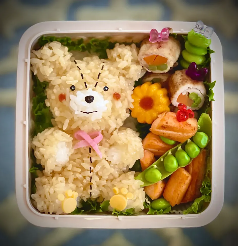 🧸Gluten-free Teddy Bear Lunch🧸|The Reinhartsさん