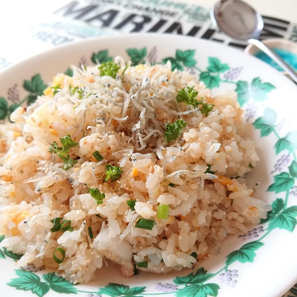 ちりめんじゃこ炒飯|ポトスさん