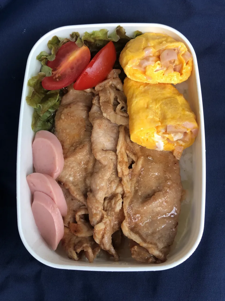 生姜焼き弁当【昼めし】|超絶トルーマン石6さん