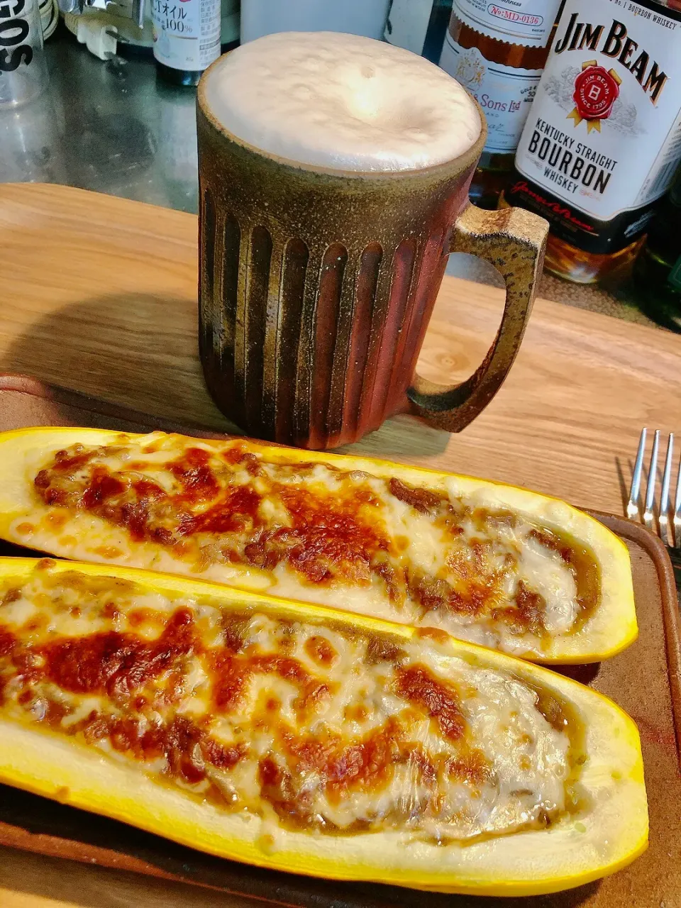 先ほどのズッキーニが焼き上がりました🙌🍺|海斗さん