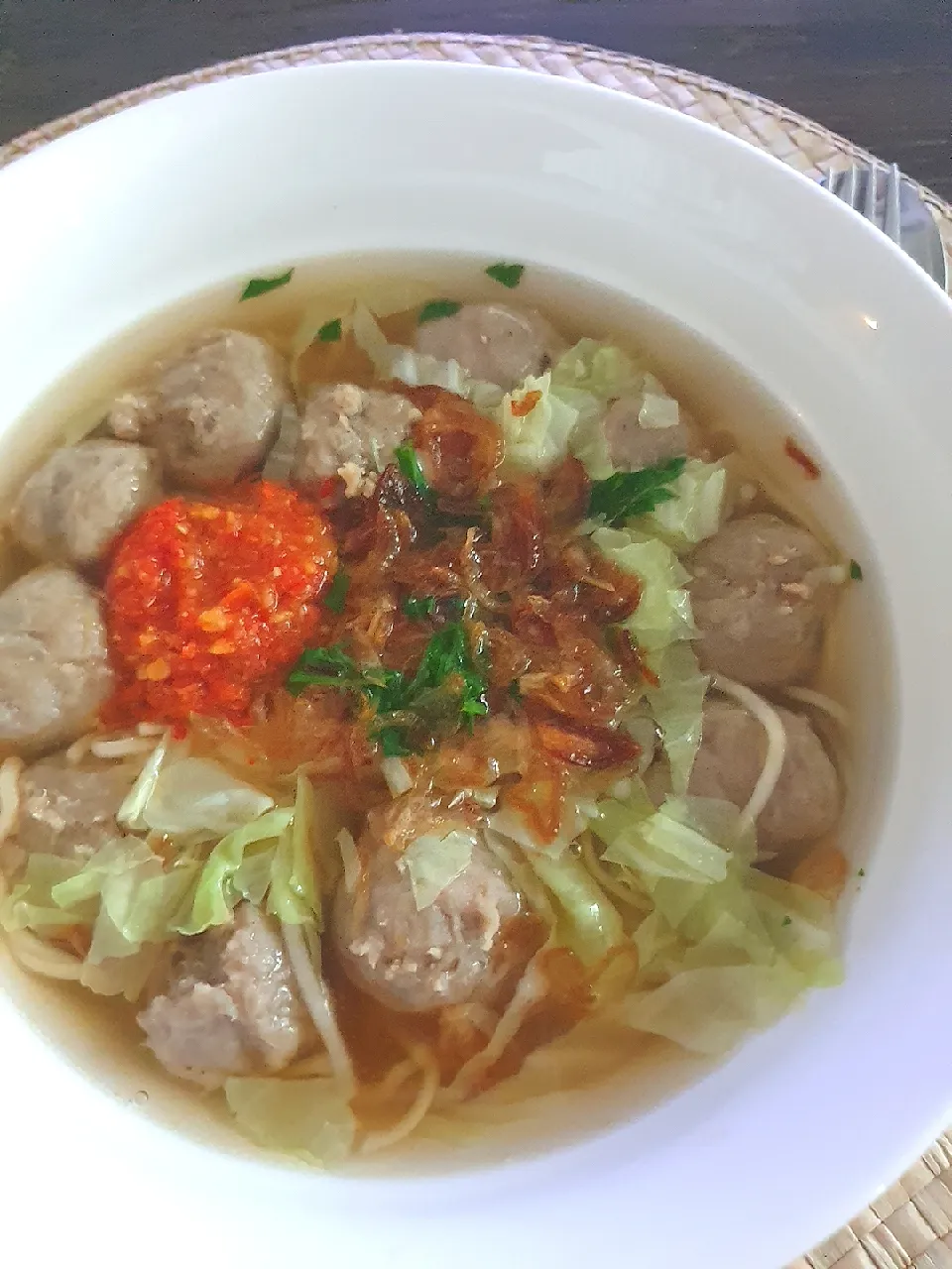 Bakso (Beef balls noodle soup)|YCさん