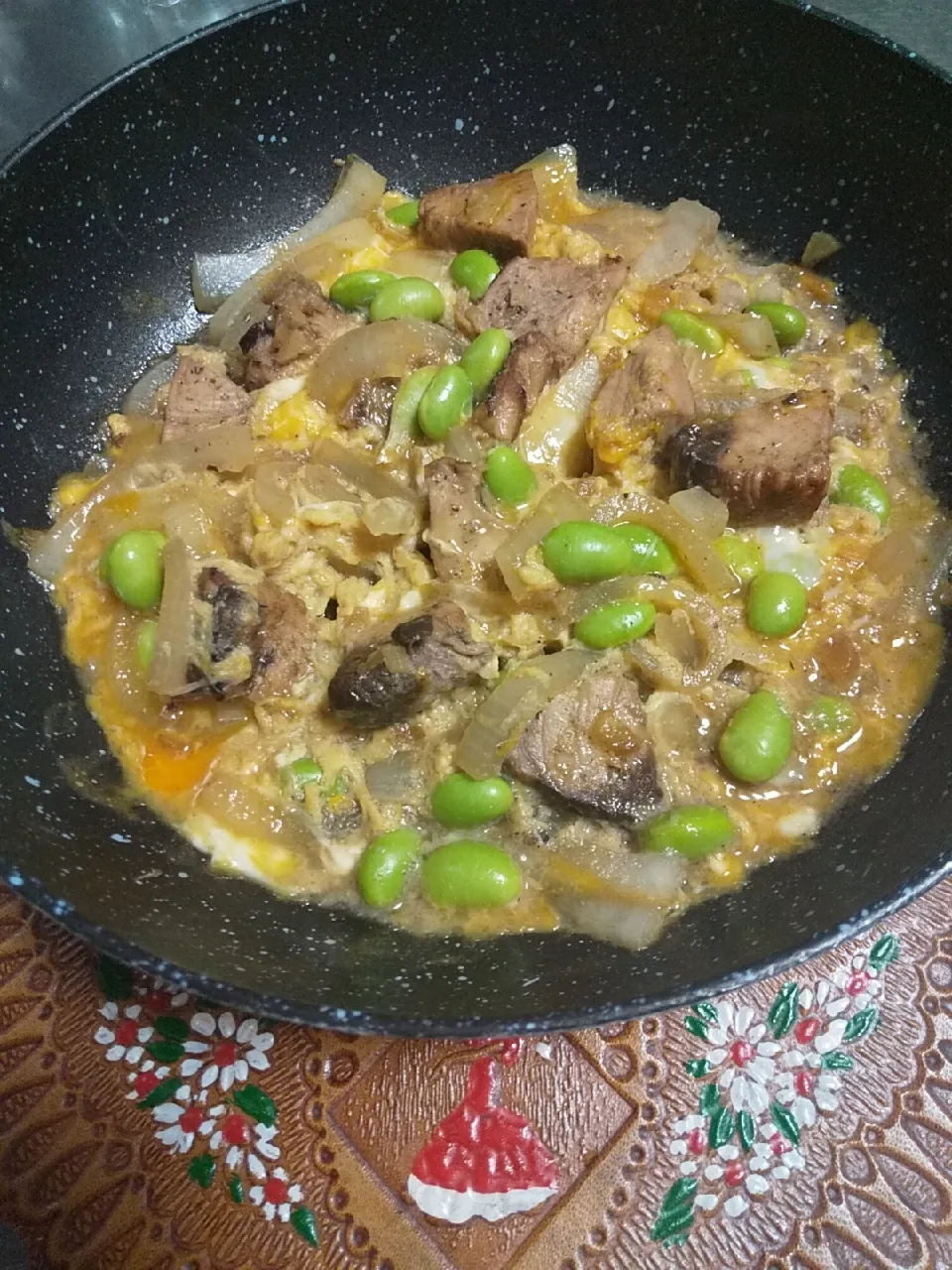 今日の晩御飯
※鰹の甘辛煮の卵とじ|れあMIXさん