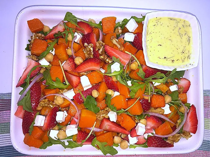 Snapdishの料理写真:Butternut Squash Salad|MKVさん