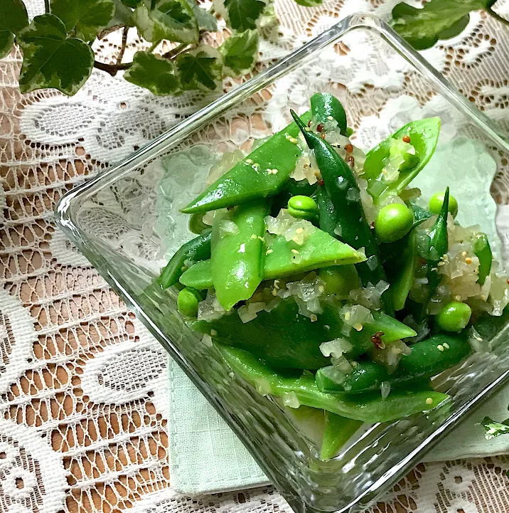 🥗青豆大好き💕青豆色々マリネサラダ🥗|Hollyさん