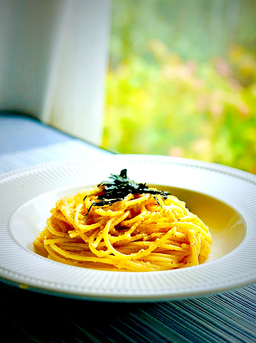 明太子スパゲッティ✨✨✨悪いけど、和風じゃないよ、イタリアンだよ❣️😉|イチロッタさん