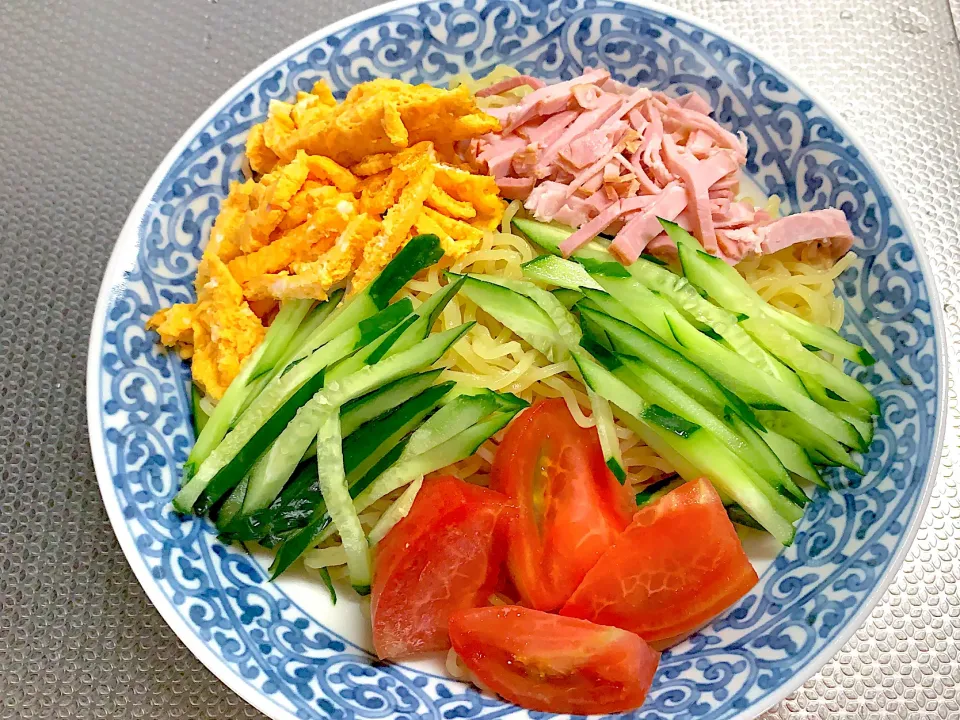 冷やし中華🍥今日の昼食20210710|rococoさん