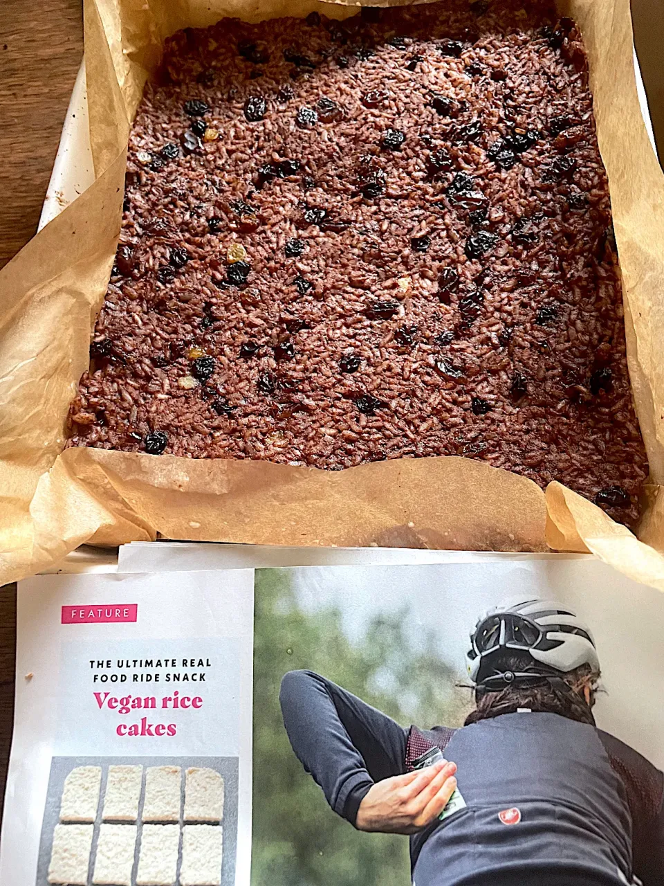 Vegan rice cake (Cycling Weekly recipe)|Nick Hiderさん