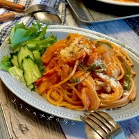 たまに食べたくなる＊ふつ〜のナポリタン🍝＊