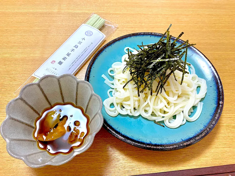 小豆島といえば！手延べそうめん。自家製梅干のつゆで。|1614さん