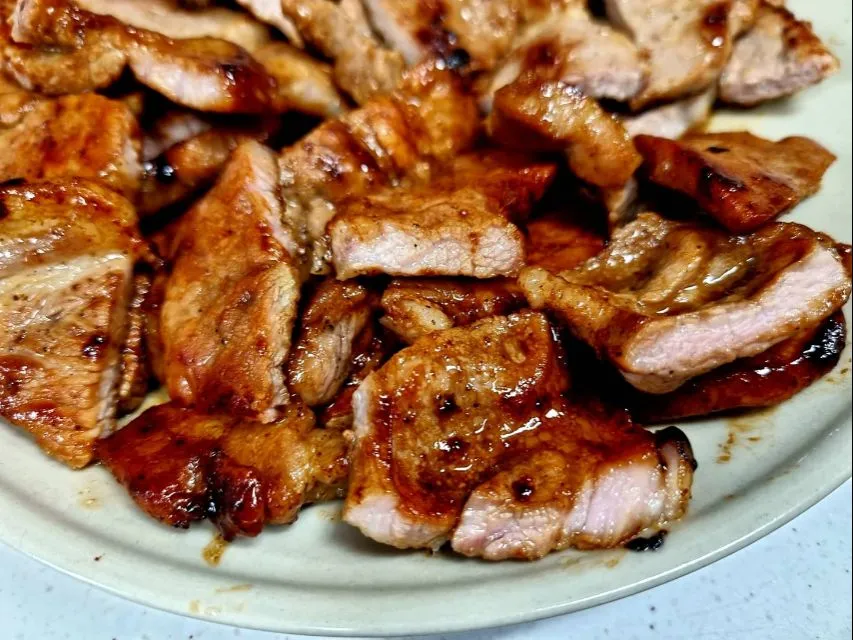 pan-seared pork shoulder|steven z.y.さん