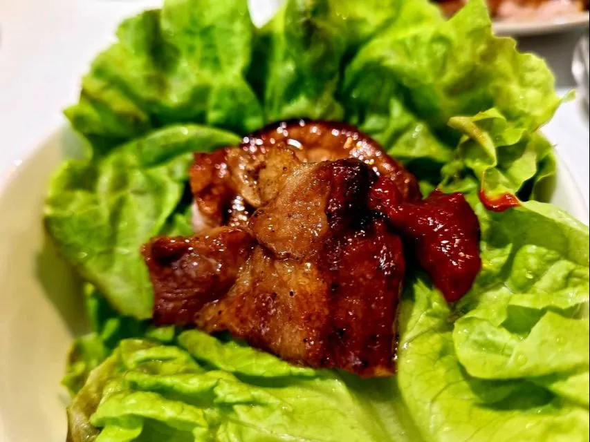 Snapdishの料理写真:pan-seared pork shoulder|steven z.y.さん