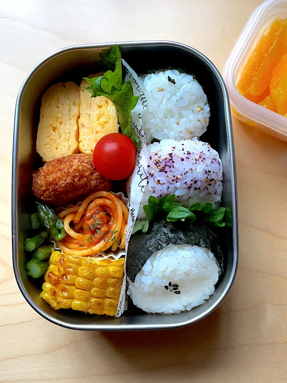 今日の中学生男子弁当🍱|はぴたさん