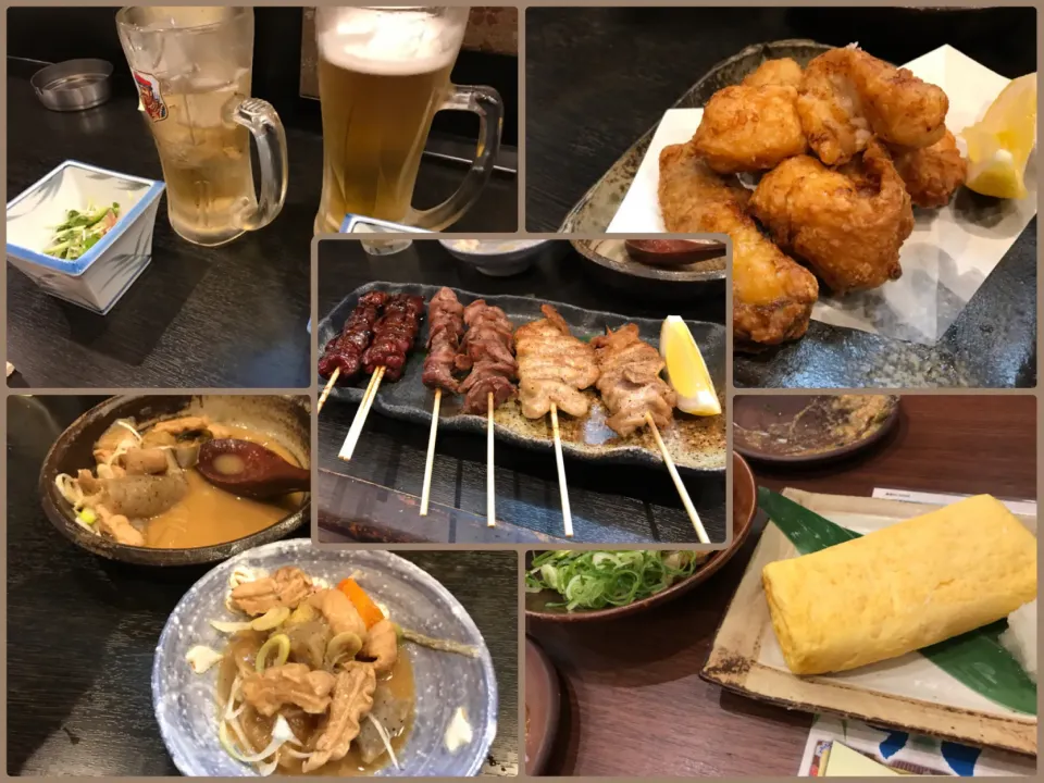 Snapdishの料理写真:娘と飲み会🍻|まなまな♡さん