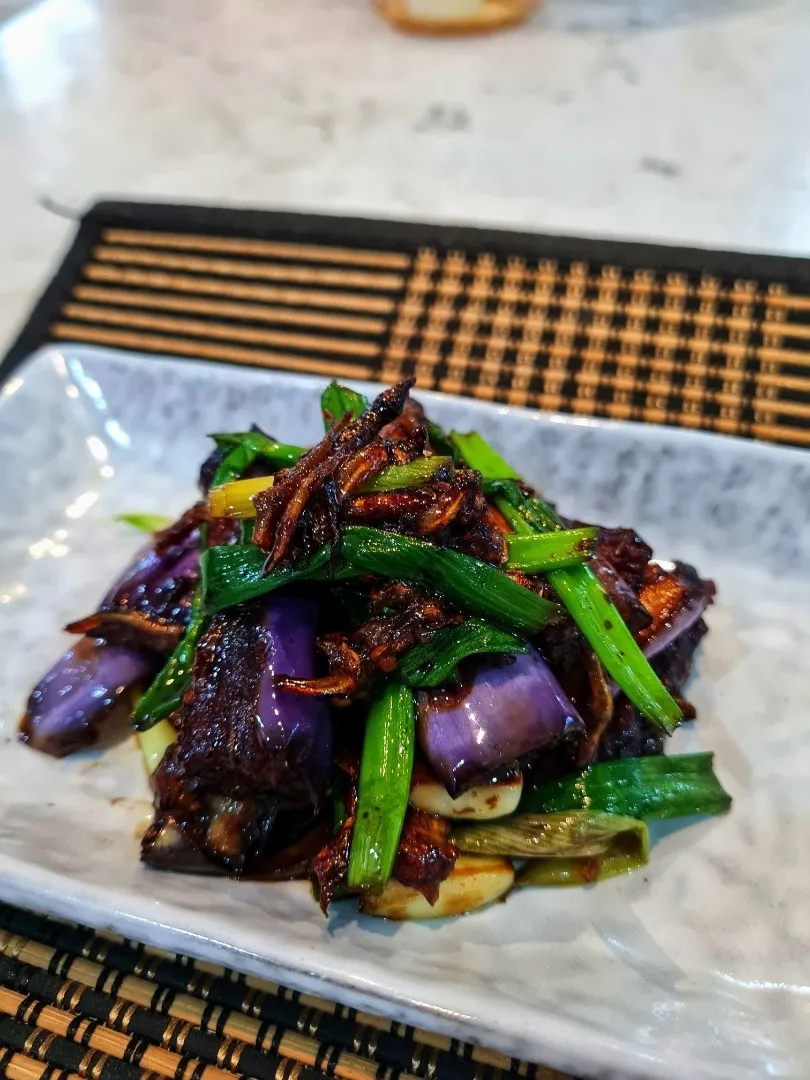 soy sauce eggplant. 

- stay safe. stay healthy✌ -|nishaさん