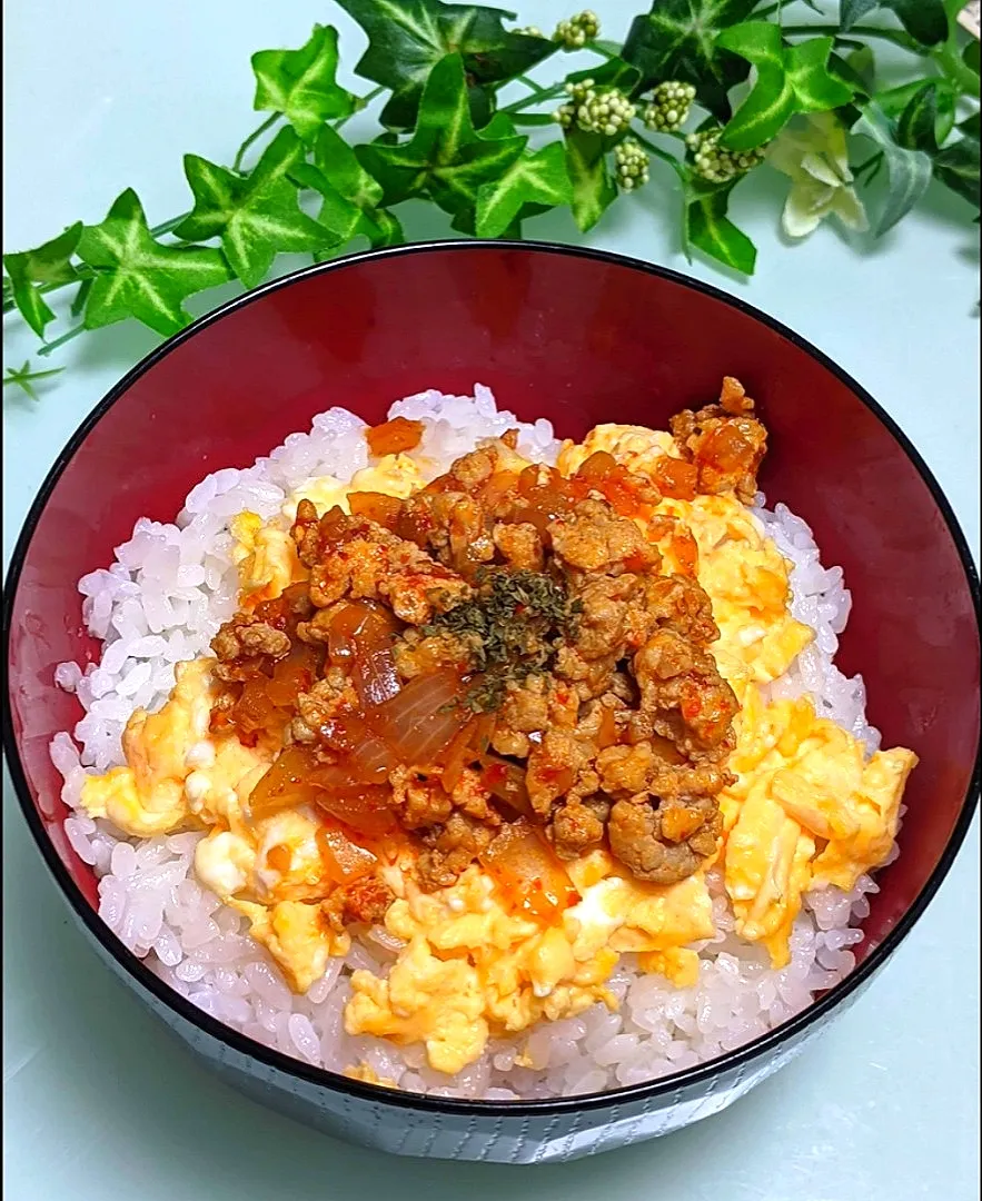 そぼろ丼♪|いちさん