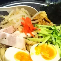 【夏季限定】
Heart Restaurant 安ざわ家
THE冷やし中華（平打ち麺）
@上板橋7分
（赤羽から自転車37分）
21147