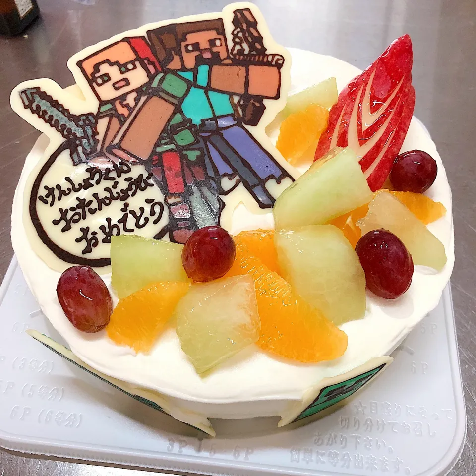 お友達の甥っ子くんのお誕生日ケーキ|nicoさん