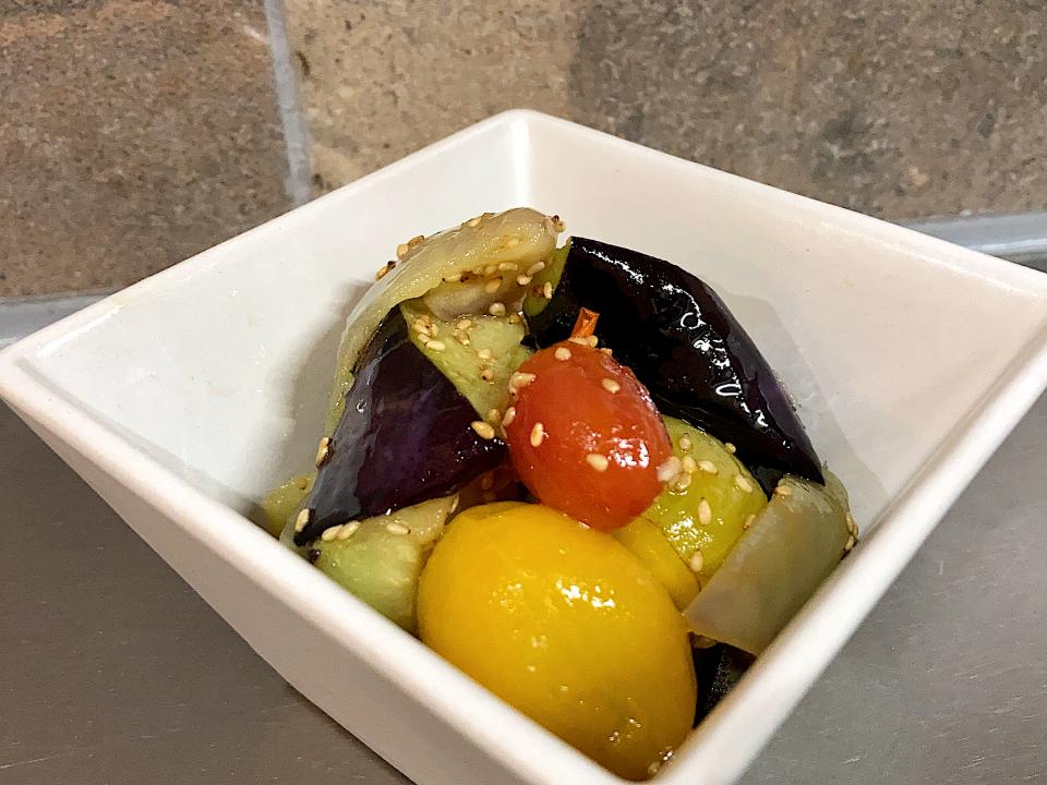 夏野菜揚げ浸し