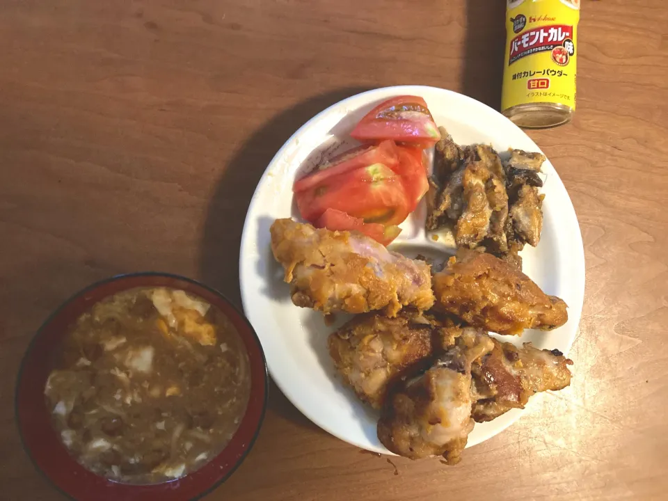 手羽元のカレー味唐揚げ|afさん