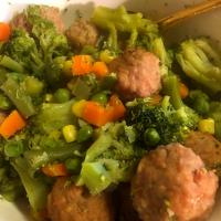 meatballs with Broccoli 🥦😋
#growithin