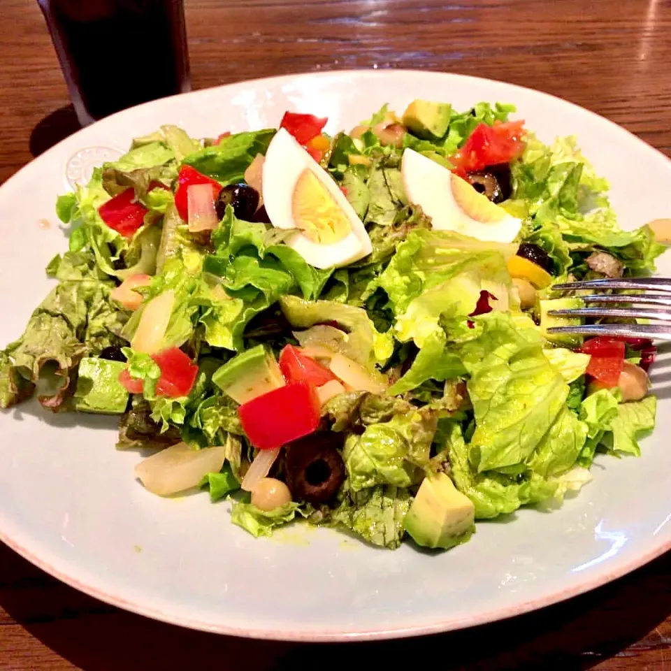 Snapdishの料理写真:Cobb's salad・・|ばくあんしゃさん