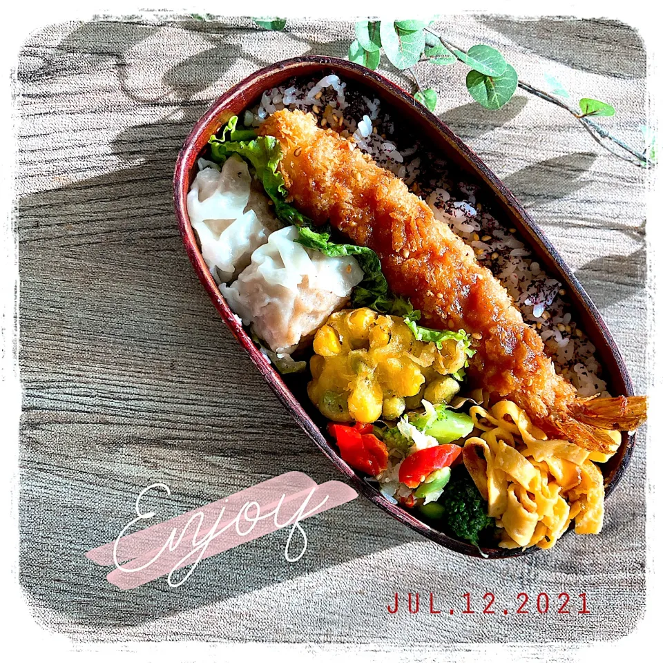 7/12 ☺︎ 海老フライ弁当✩.*˚|jon2さん