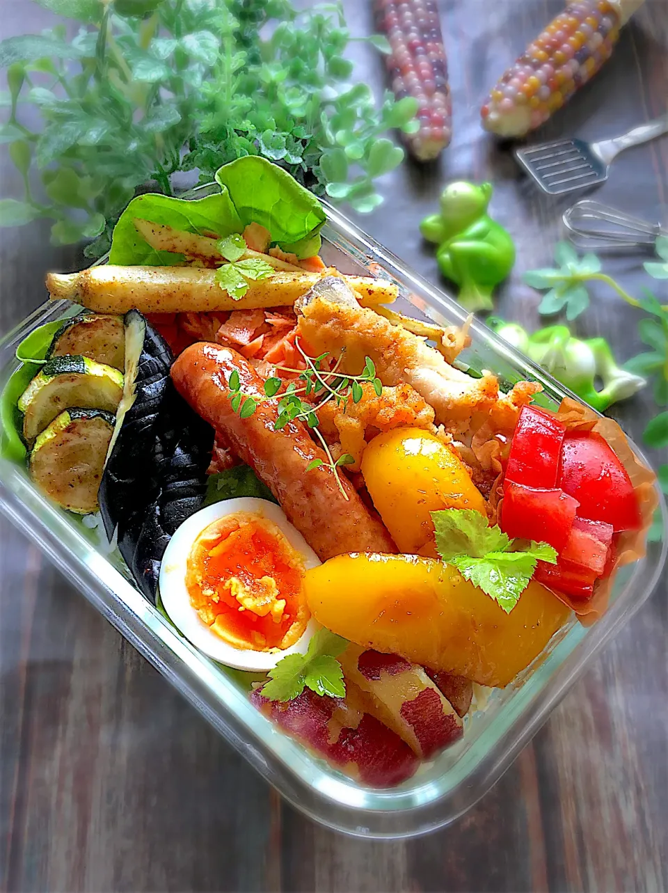 ビタミンカラーのお弁当🍱|みゆきさん