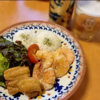 Snapdishの料理写真:ハワイアンワンプレート|あきさん