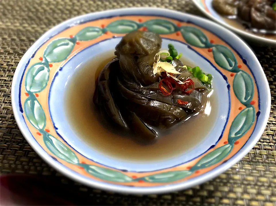 Snapdishの料理写真:茶筅茄子🍆の含め煮|ちゃちゃ💐さん