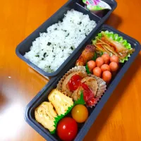 長男のお弁当🍱|りらさん