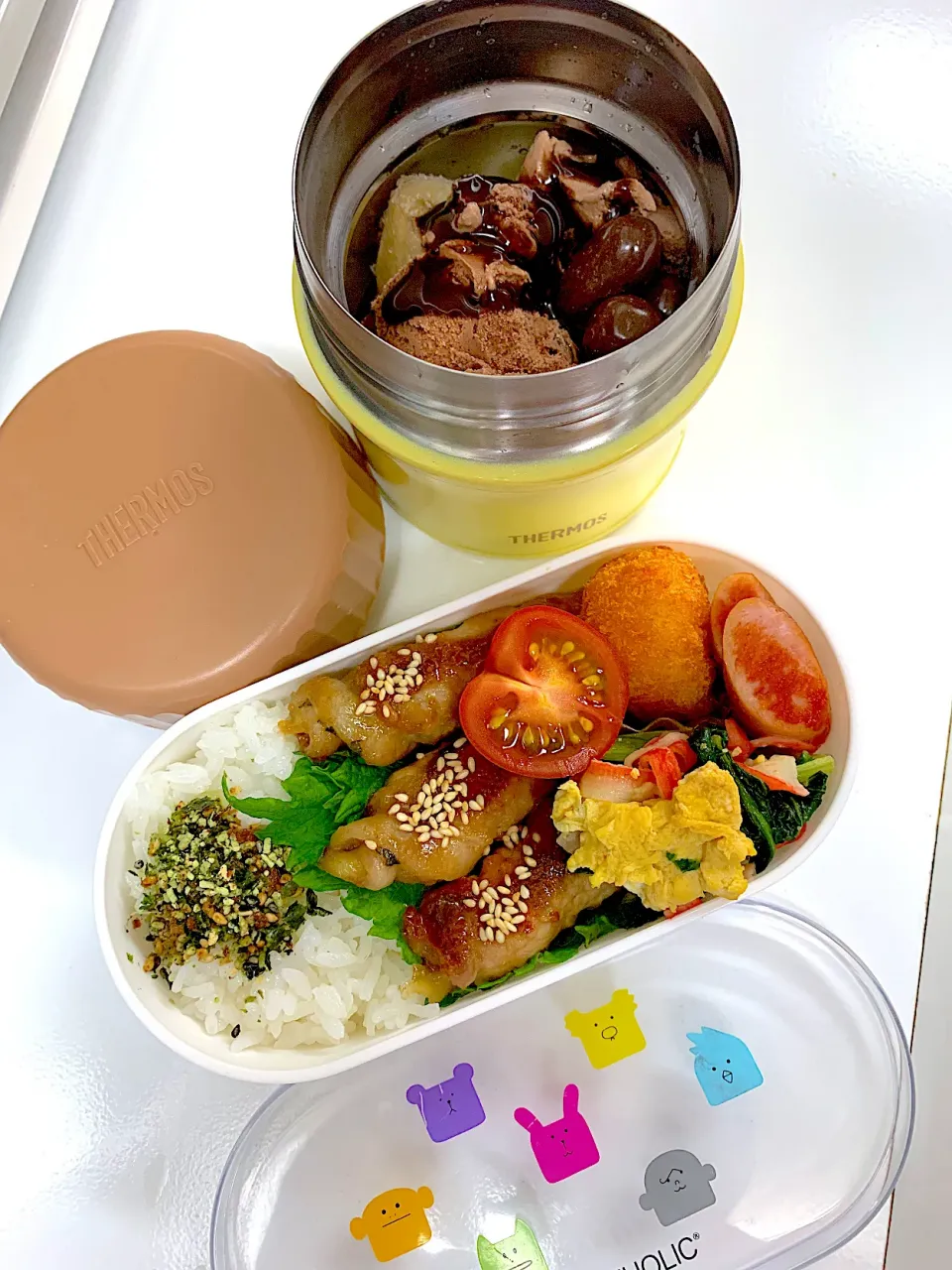 Snapdishの料理写真:2021,7/13 高３娘のお弁当🍱|naoちんさん