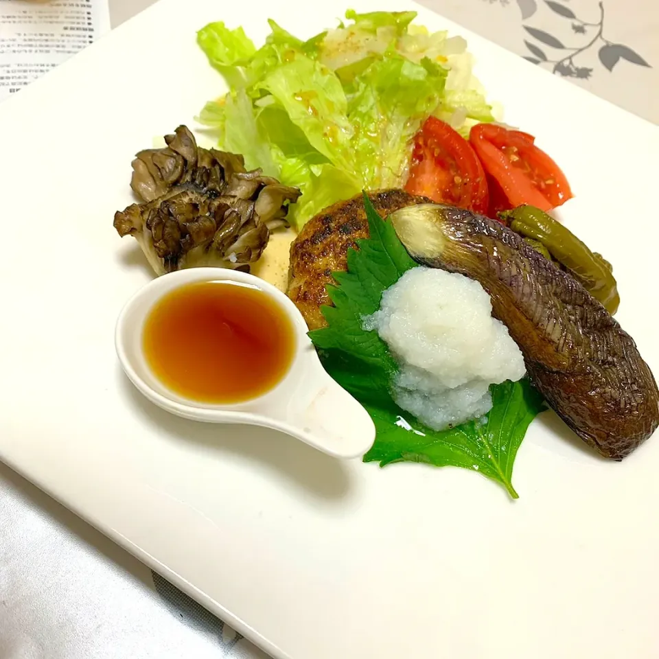 和風ハンバーグ|花龍さん