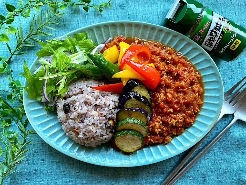 ひき肉とトマトの夏カレー|あいさん