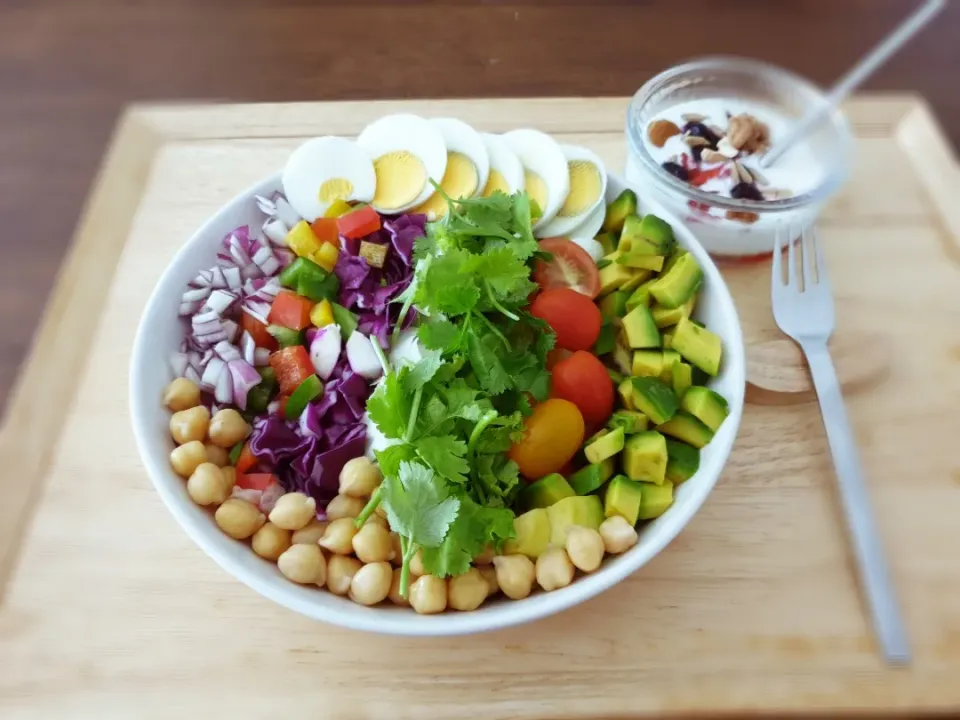 chickpea salad..|lee na youngさん