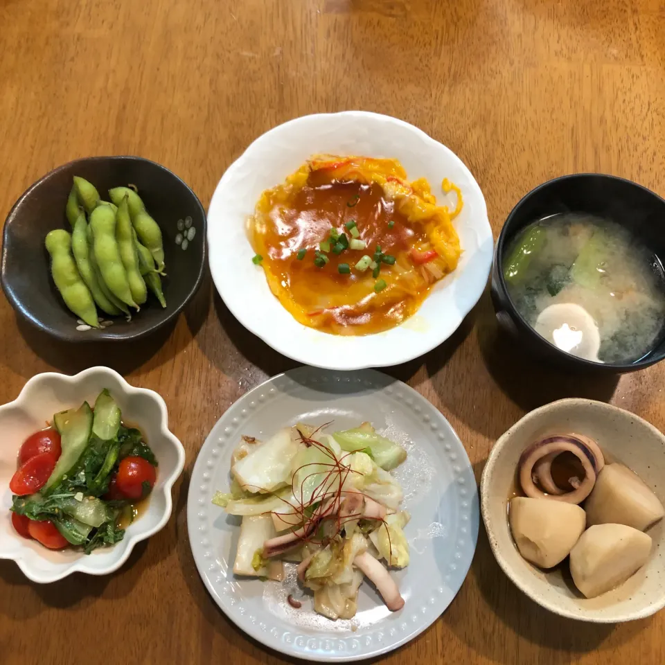 Snapdishの料理写真:今日の晩ご飯|トントンさん