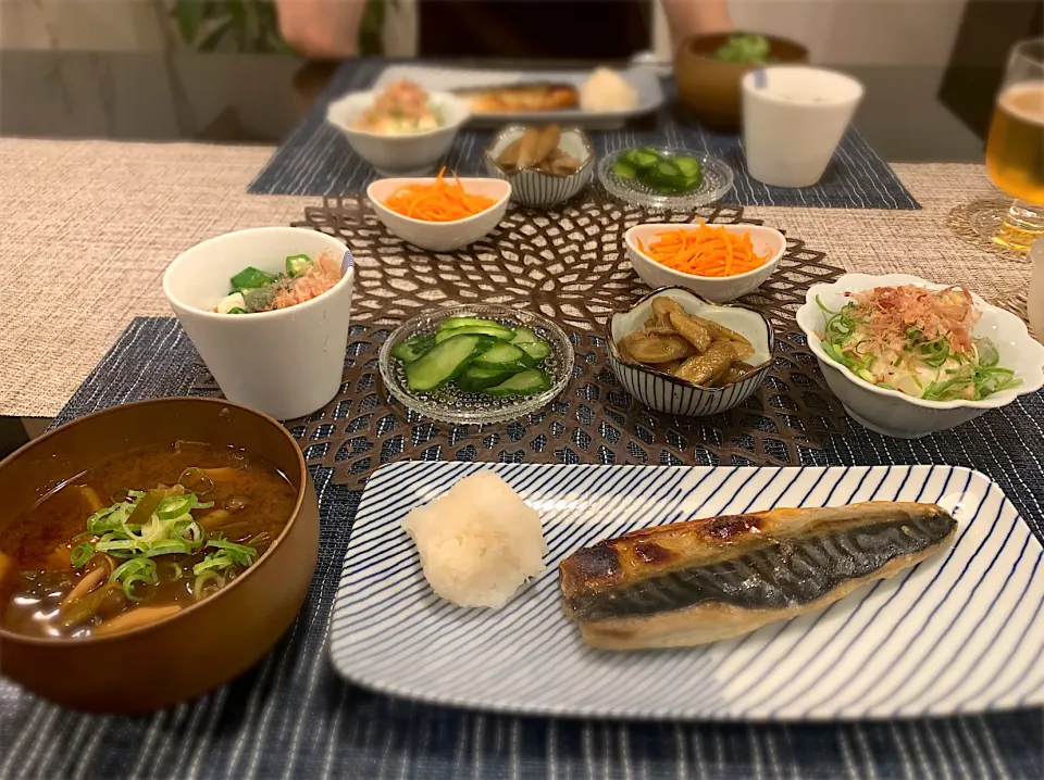 塩サバ定食😌|ゆかさん