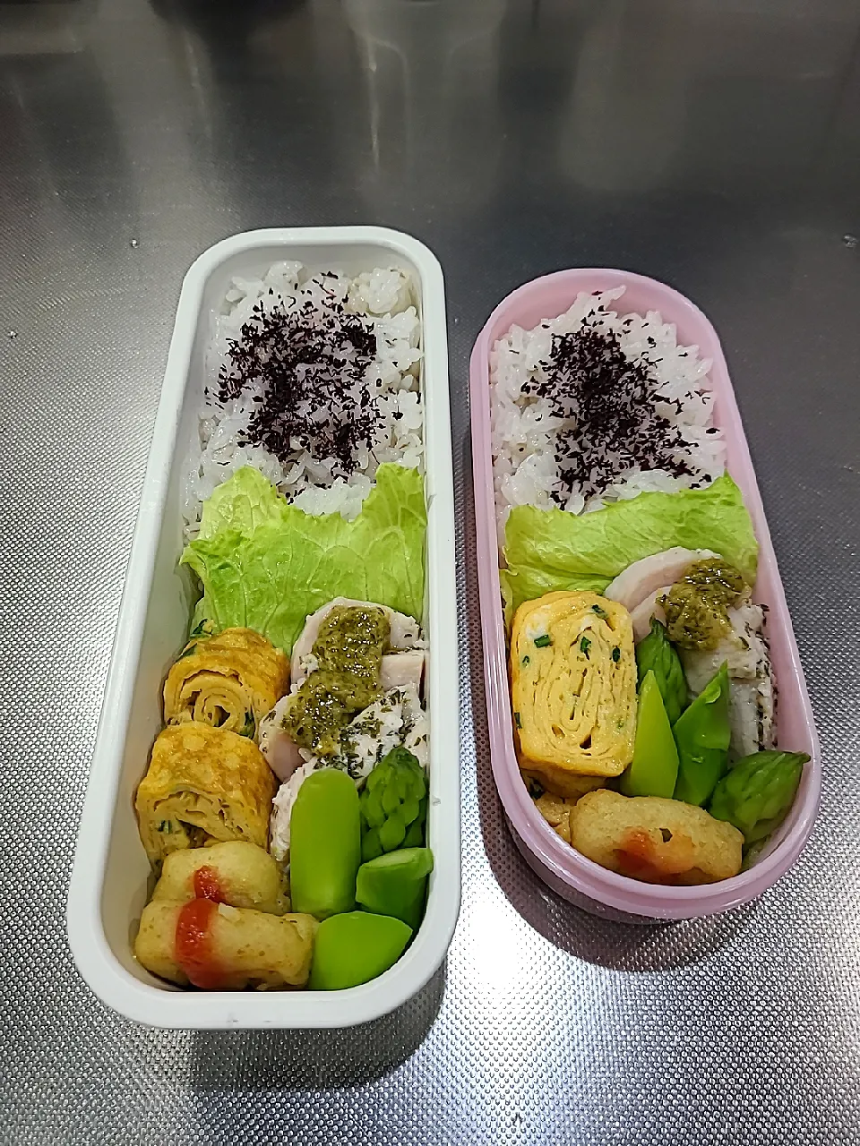 今日のお弁当　パパ&高校生娘ちゃん(^-^)|sakuhimaさん