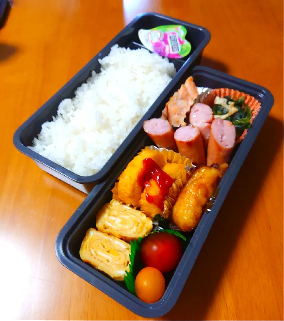 長男のお弁当🍱|りらさん