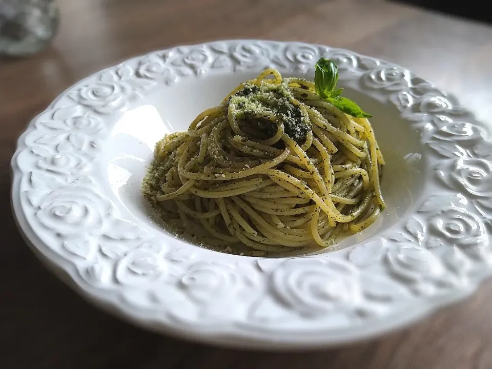 スパゲティ バジリコ|古尾谷りかこさん