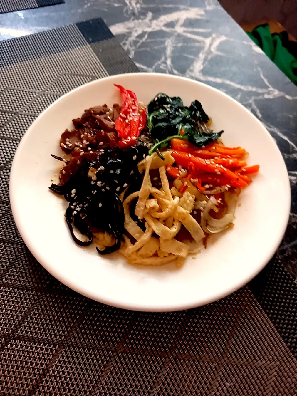 my version of japchae|Chef Horheさん