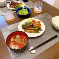 Snapdishの料理写真:いんげんとにんじんの肉巻き|クソパンダさん