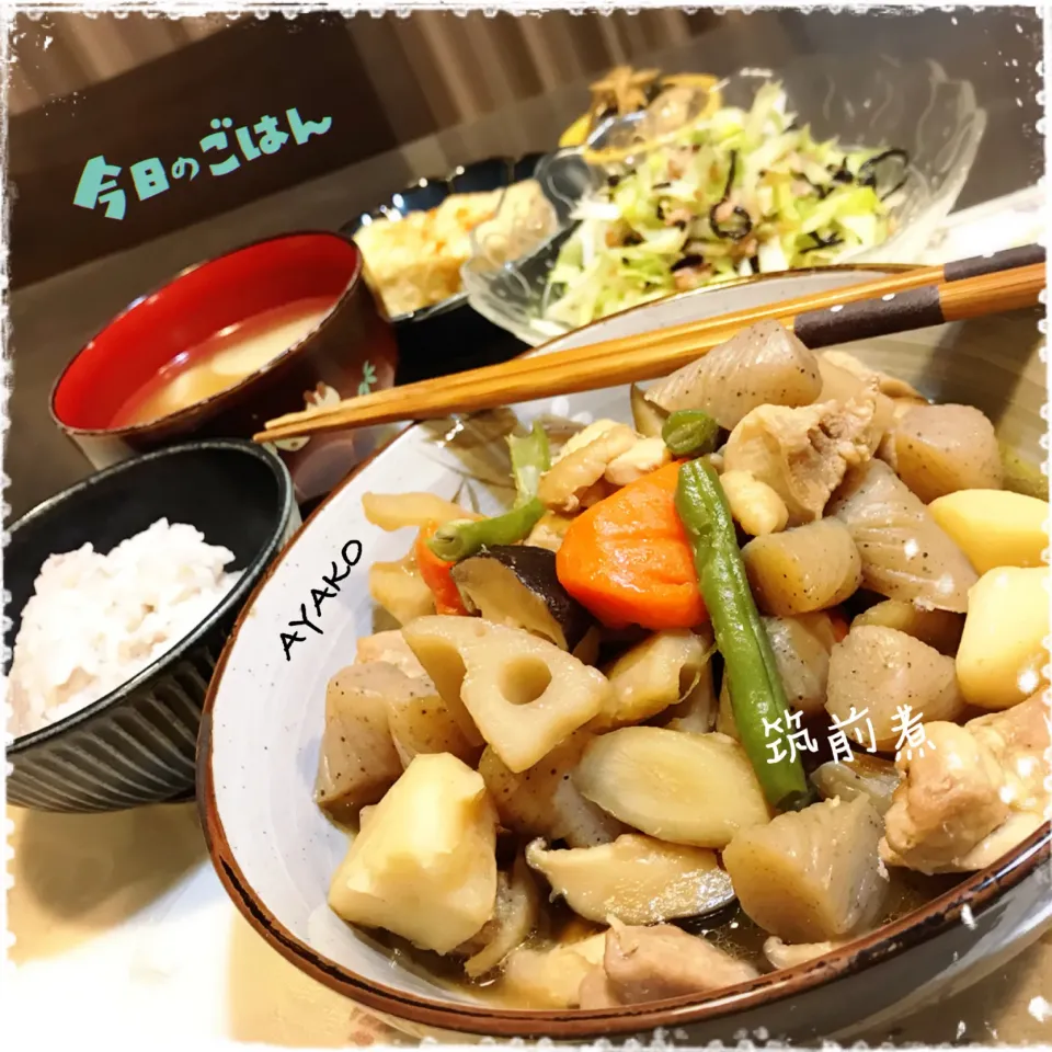 Snapdishの料理写真:筑前煮|亜矢子さん