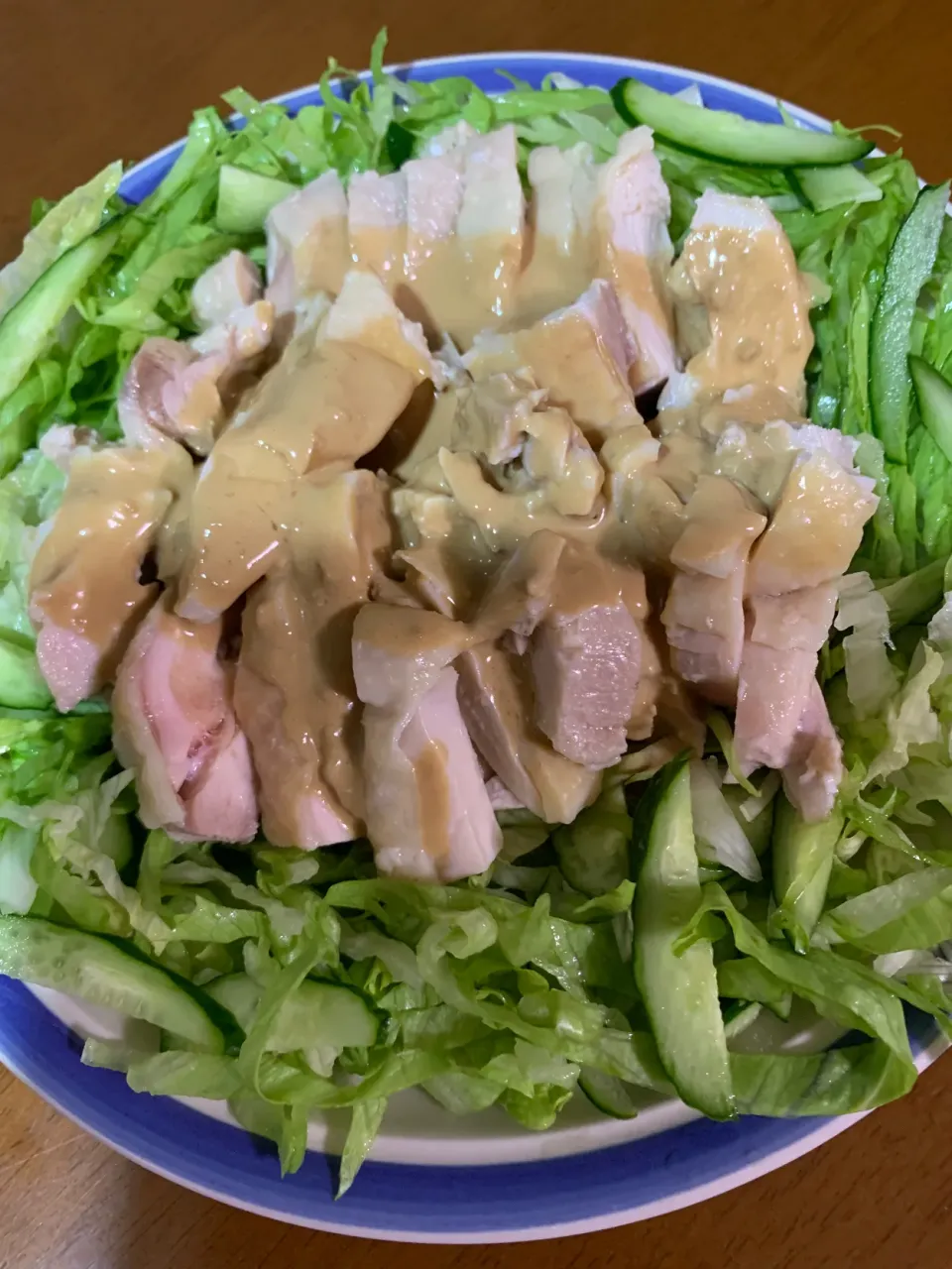 しっとりモモ肉の棒棒鶏です。|レモンさん