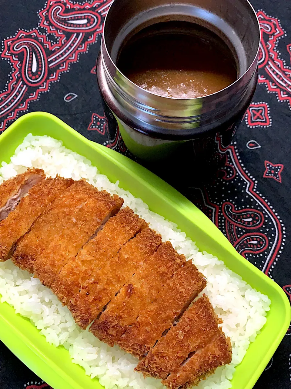 カツカレー弁当|ちょんさん