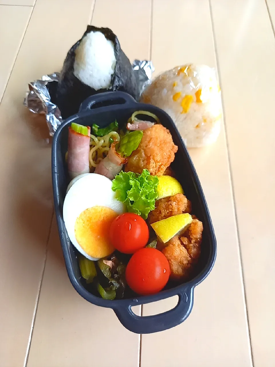 Snapdishの料理写真:息子のお弁当🎵　2021.7.15|mayumiさん